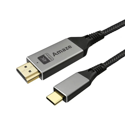 Amaze A145 Type-C to HDMI Cable 2m | 4K@60Hz Aluminum & Braided - Dream Laptops