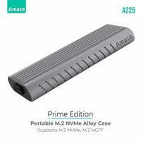 Amaze Prime Edition M.2 + NVME SSD Enclosure 10G | A225 - Dream Laptops