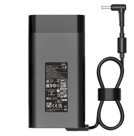 HP 200W Blue Pin original branded laptop adapter charger price in Pakistan