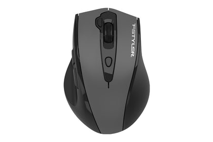 A4Tech FG55 Plus / FG55S Plus Wireless Mouse | 2.4GHz Wireless, Silent Click, Adjustable DPI, Ergonomic Design