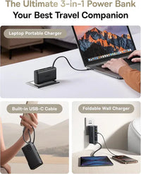 Baseus Nona 10000mAh 67W Fast Charging Power Bank | USB-C PD Portable Charger
