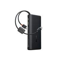 Baseus EnerFill FC41 Digital Display Power Bank 20000mAh 100W | Built-in Dual USB-C Cable, PD Fast Charging