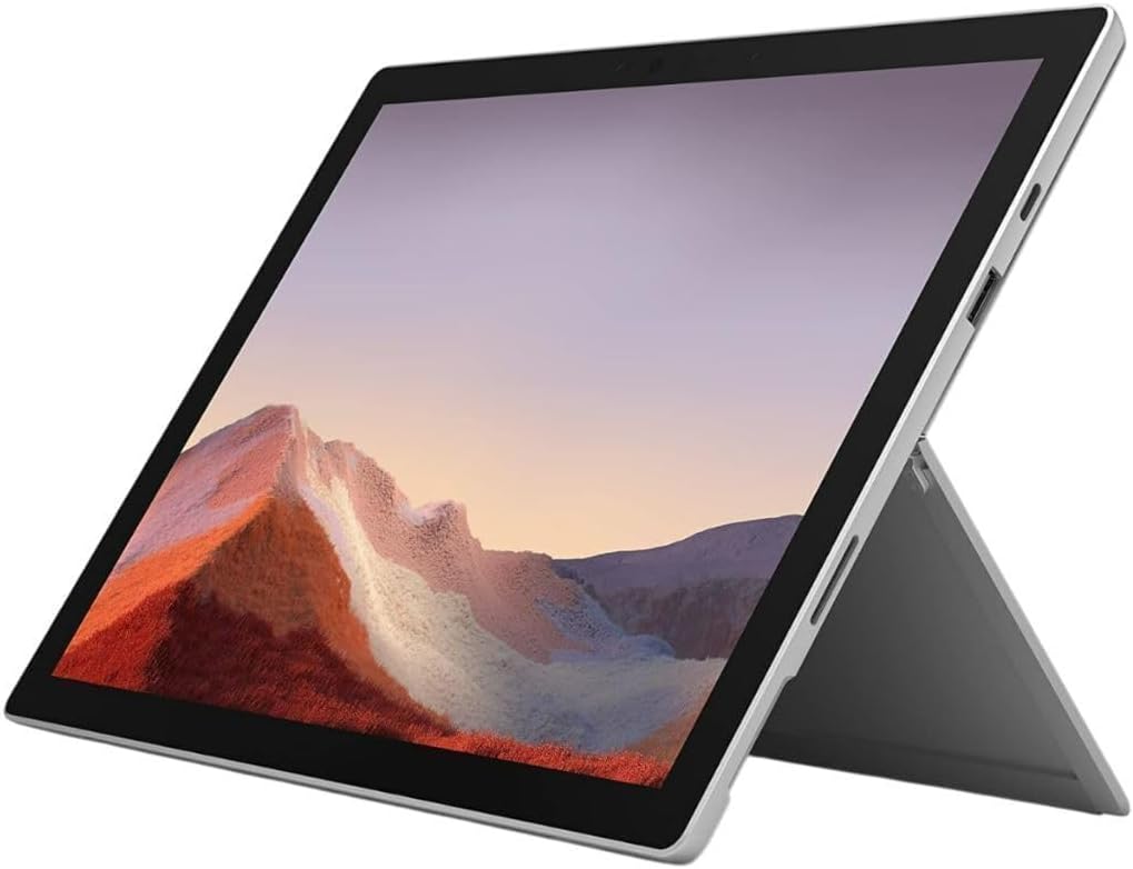 Microsoft Surface Pro 7+ 1XU-00001 12.3 Touchscreen 2736x1824, Intel Core i51135G7, 8GB LPDDR4X RAM 256GB SSD, Bluetooth, Wifi, Detachable 2-in-1 Laptop Computer Windows 10 Pro