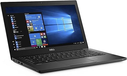 Dell Latitude 7280 Laptop Intel Core i5 2.40 GHz 8GB Ram 256GB SSD W10P (Renewed), 12-12.99 inches, Black