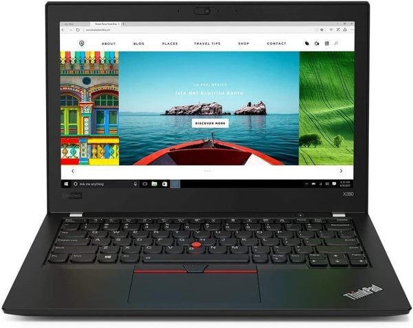 Lenovo ThinkPad X280 Intel Core i5-8350U 8th Gen 8GB DDR4 RAM 256GB SSD 12.5” Ultrabook for Business and Professionals