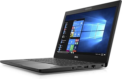 Dell Latitude 7280 Laptop Intel Core i5 2.40 GHz 8GB Ram 256GB SSD W10P (Renewed), 12-12.99 inches, Black