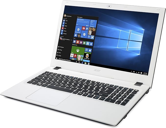 Acer Aspire E5-574 15.6 inch Notebook (Intel Core i5-6200U, 8 GB RAM, 1 TB HDD Plus 8 GB SSD, Integrated Graphics, Windows 10) - White