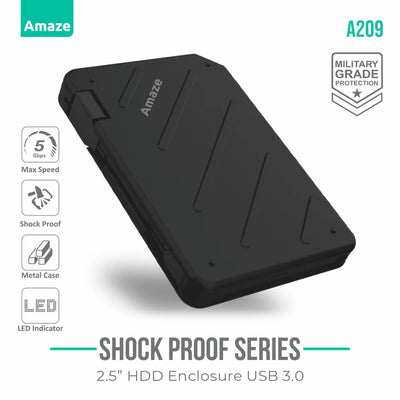 Amaze External HDD Case A209 – Portable and Protective Design Dream Laptops