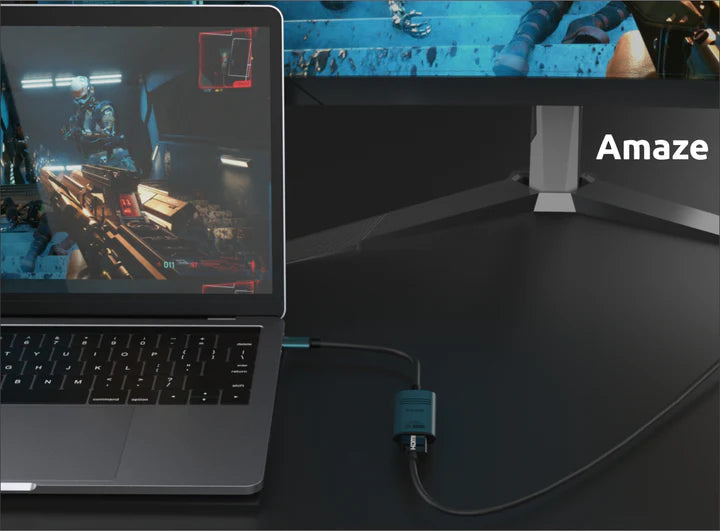 Amaze 8K HDMI Adapter A130 – High-Speed Type-C Converter
