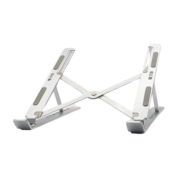 Metal Laptop Stand | Portable Aluminum Folding Adjustable Laptop Stand - Compatible with all size of Laptops