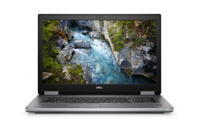 Dell Precision 7540 mobile workstation front view with 15.6-inch display and slim bezels. Dream Laptops