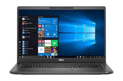 Dell Latitude 7400 Intel Core i7 8th Generation 16GB RAM 256GB SSD 14” Full HD Slim Metal Body Windows 10 Best for Executives and Power Users