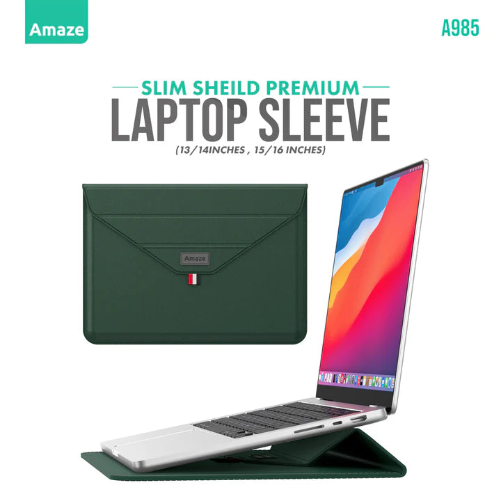 Laptop case with modern slim design and stand feature by Dream Laptops