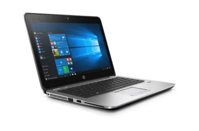 HP EliteBook 820 G4 laptop with 12.5-inch display, 8GB RAM, and 256GB SSD