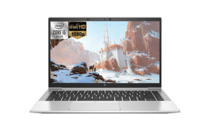 HP EliteBook 840 G7 Intel Core i5 10th Generation 16GB RAM 256GB SSD 14” FHD Display Windows 10 Sleek and Secure Laptop for Business Professionals