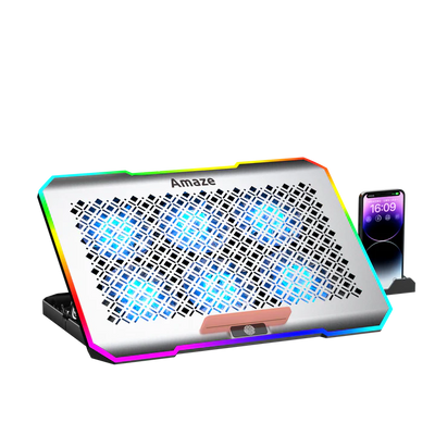 Laptop Stand A500 with RGB lighting and cooling fans – Dream Laptops Dream Laptops