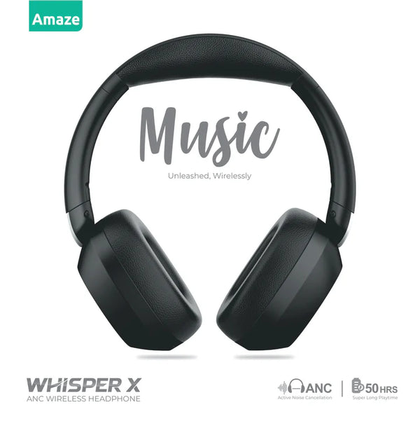 Amaze Wireless Headphone A650 – Long Battery Life Bluetooth Headset