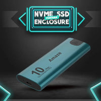 Amaze A220 M.2 NVMe SSD Enclosure | 10Gbps Type-C Aluminum - Dream Laptops