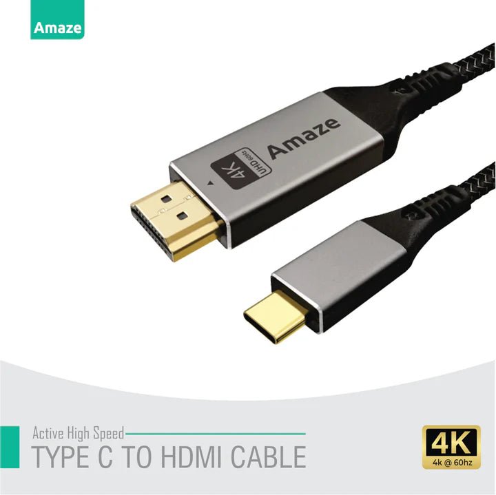 Amaze DP to HDMI 4k@60hz Display Cable 2m | A815 - Dream Laptops