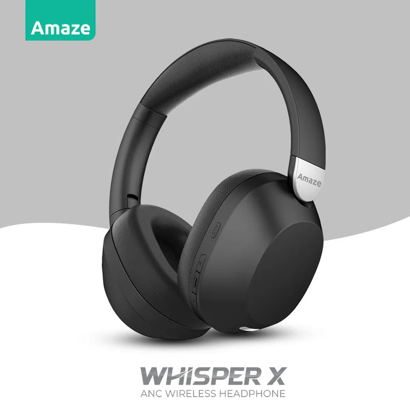 AMAZE Whisperx Anc Wireless Headphone | A655 - Dream Laptops