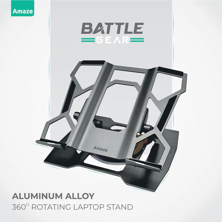 Battle Gear Aluminum Alloy 360 Degree Laptop Stand | A540 - Dream Laptops