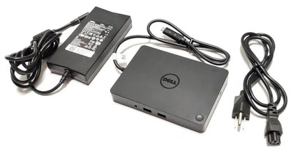 Dell WD19 130W Docking Station (with 90W Power Delivery) USB-C, HDMI, Dual DisplayPort, black - Dream Laptops