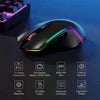 Redragon M693 RGB Wireless Gaming Mouse | 8000 DPI, Rechargeable Battery, 9 Programmable Buttons, RGB Backlight