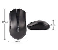 Wireless Mouse G3-200N / G3-200NS | 2.4GHz | 1200 DPI | Nano USB Receiver