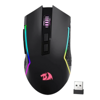 Redragon M693 RGB Wireless Gaming Mouse | 8000 DPI, Rechargeable Battery, 9 Programmable Buttons, RGB Backlight