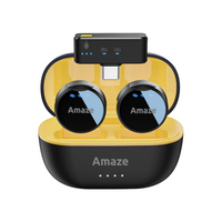Amaze Audix Core A682 Wireless Microphone | Dual Mic System, Noise Cancellation, 40M Range