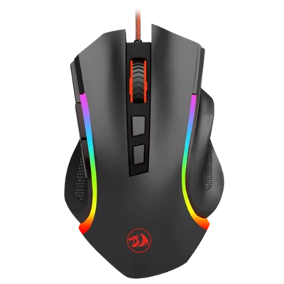 Redragon M607 Griffin RGB Gaming Mouse | 7200 DPI, 7 Programmable Buttons, Wired USB Mouse