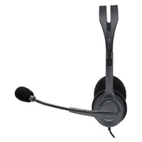 Logitech H111 Stereo Headset | 3.5mm Jack | Rotating Microphone