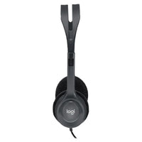 Logitech H111 Stereo Headset | 3.5mm Jack | Rotating Microphone