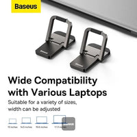 Baseus Slim Laptop Kickstand (2pcs) | Adjustable & Foldable Laptop Stand