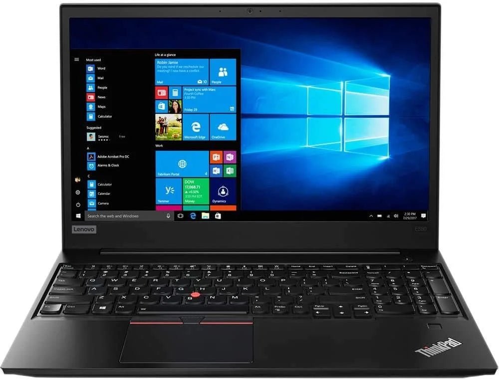 Lenovo ThinkPad E580 | Intel Core i7 8th Gen | AMD Radeon RX 550 2GB | 8GB RAM | 256GB SSD | 15.6″ FHD Business Laptop - Dream Laptops