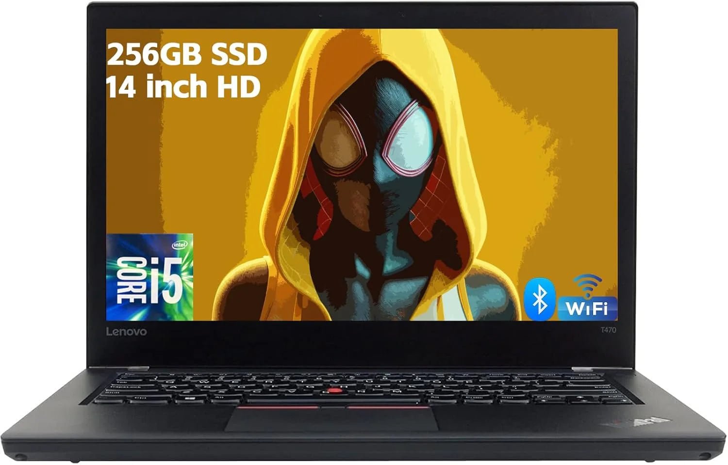 Lenovo ThinkPad T470 | Intel Core i5 7th Gen | 8GB RAM | 256GB SSD | 14″ FHD IPS Business Laptop - Dream Laptops