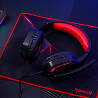 Redragon H220 Themis Wired Gaming Headset | 50mm Drivers | Stereo Sound | Built-in Mic - Dream Laptops