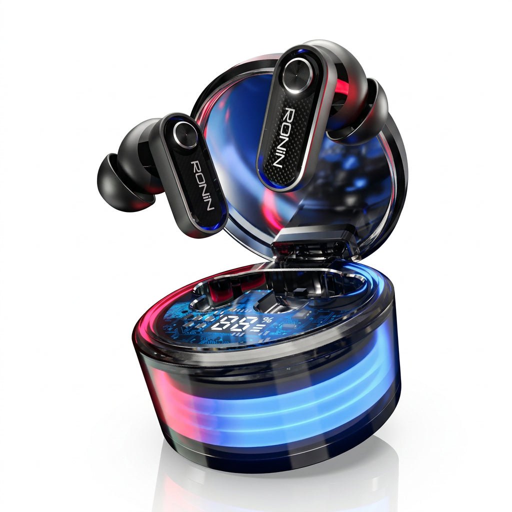 Ronin Clutch Pro R-7165 RGB Gaming Earbuds – Bluetooth 6.0 - Dream Laptops