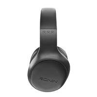 Ronin RAP R-1525 Black Wireless Headphones – Bluetooth 6.0, 40mm Drivers, 15H Playtime - Dream Laptops