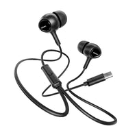 Ronin THE OG R-9 Type-C Wired Handsfree Black – 10mm Drivers, In-Line Mic, 1.2m Cable Copy - Dream Laptops