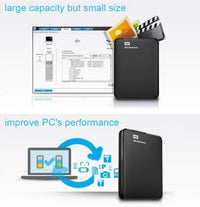 WD Elements 2.5-Inch External USB 3.0 HDD Case - USB 3.0 WD ELEMENT SATA External 2.5 inch HDD Hard Drive Enclosure Disk Case Box For PC LAPTOP HDD SSD CASE | HDD Case | Hard Drive Case | SSD case | External Case External HDD SSD case - Dream Laptops